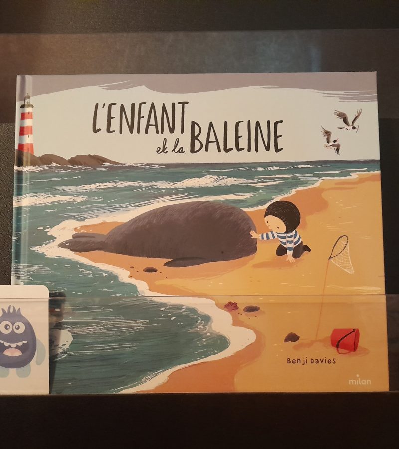Couverture "L'enfant et la baleine" de Benji Davies