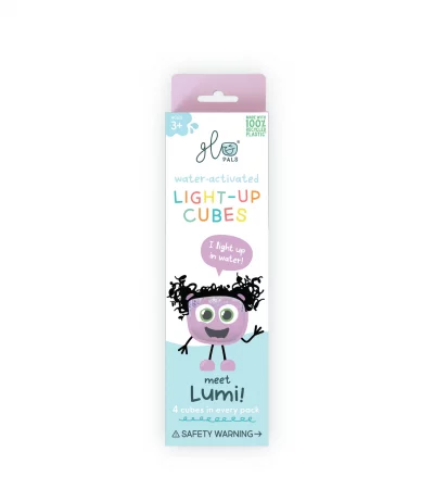 Lot de cubes sensoriels-Glo Pals violets