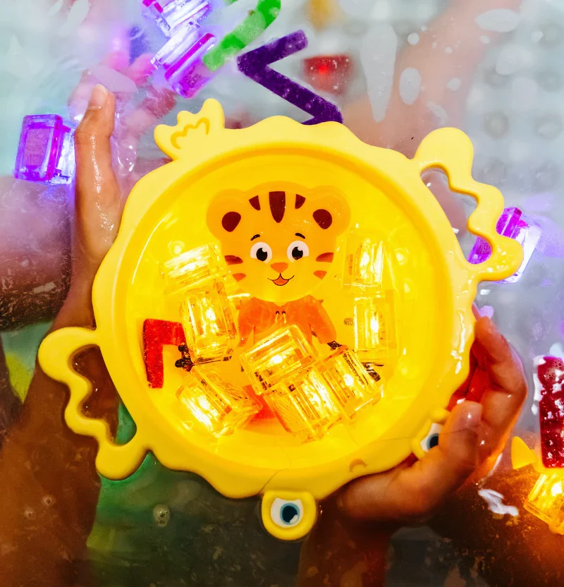 Jeu de bain lumineux - Dany le tigre