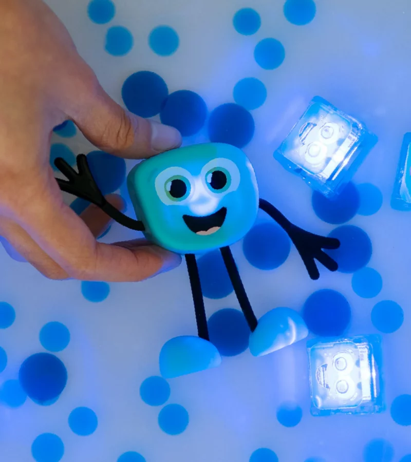 Jeu Glo Pals lumineux bleu