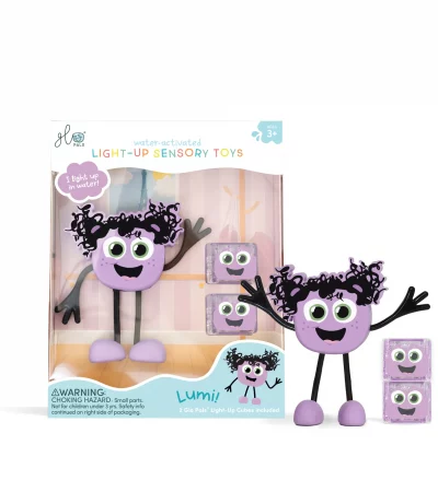 Lumi- personnage violet - Glo Pals