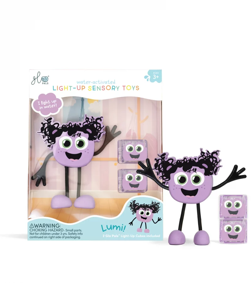 Lumi- personnage violet - Glo Pals