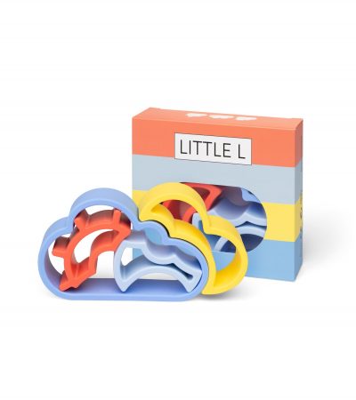 Puzzle silicone - Little L "Ciel pastel"