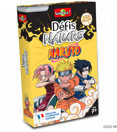 Jeu de cartes Bioviva Défis Nature - Naruto