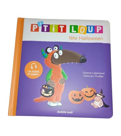 Livre P'tit Loup fête Halloween